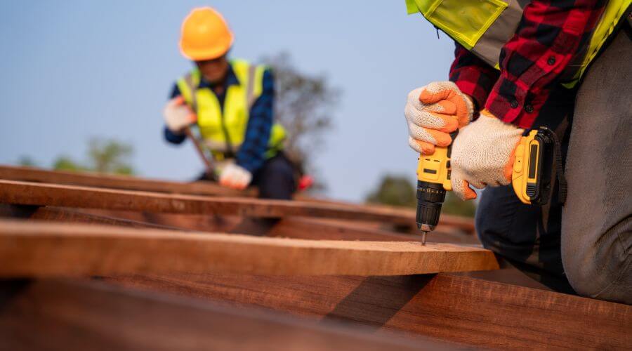 Professional metal roof installation in Lowell, AR